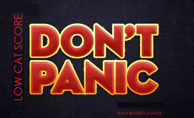 What if your CAT score is low?