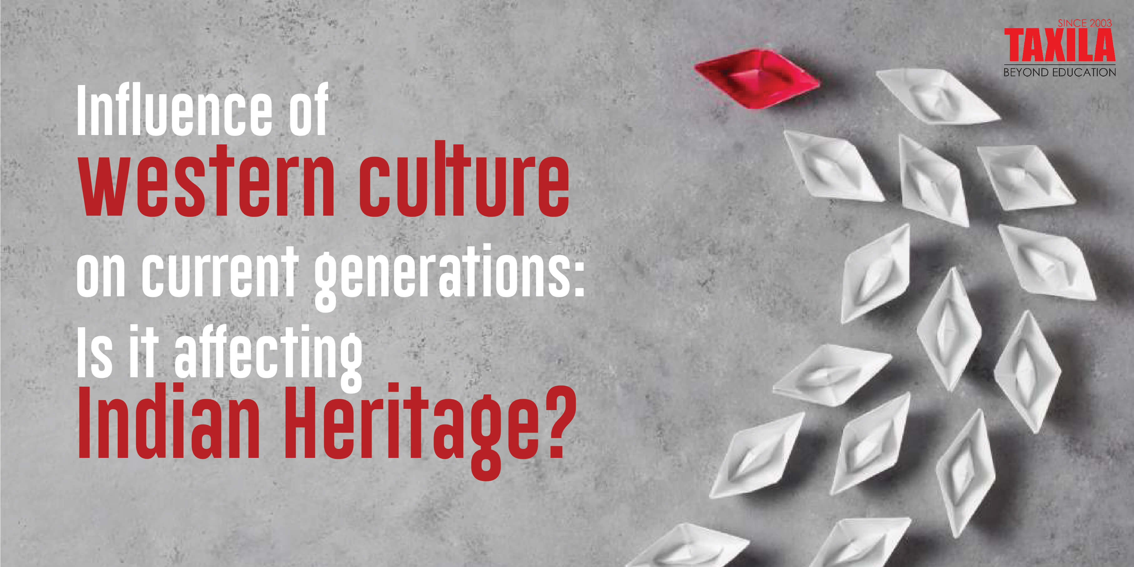 Influence of western culture on current generations: Is it affecting Indian Heritage?